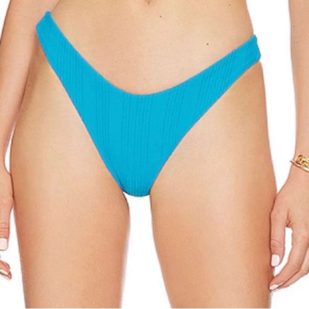 NWT L*Space Cabana Bottom Bitsy Electric Blue Size Small.